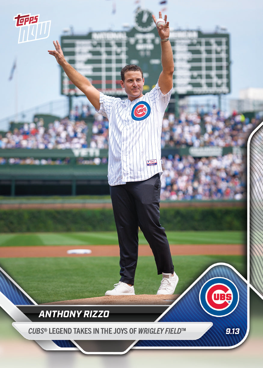 Anthony Rizzo - 2025 MLB Topps NOW® - Card 712 - PR: 1861