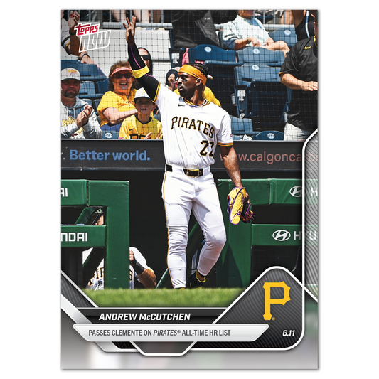 Andrew McCutchen - 2025 MLB Topps NOW® - Card 290 - PR: 946
