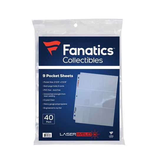 Fanatics Collectibles Binder Pages (40 count)