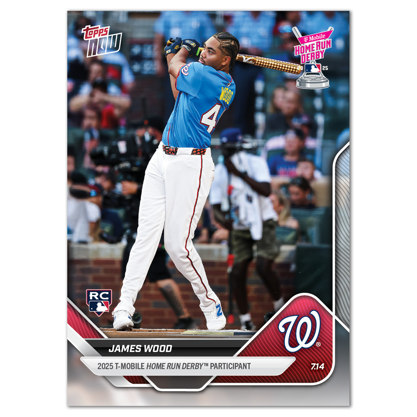 2025 Home Run Derby Set - MLB Topps NOW® - 9 Card Set - PR: 3816