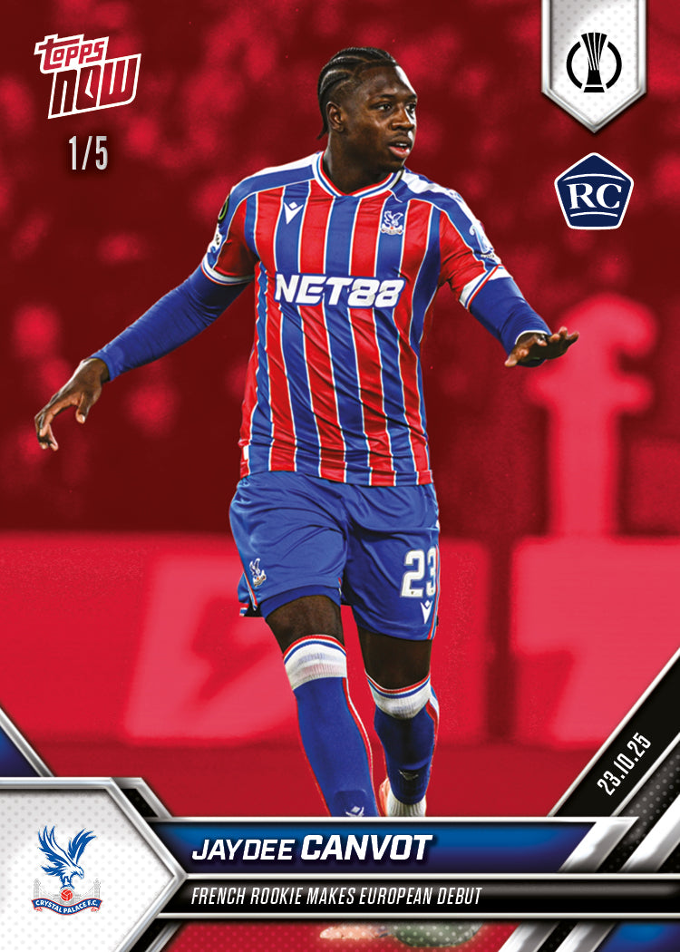 Jaydee Canvot - 2025-26 UECL Topps NOW® - Card 4