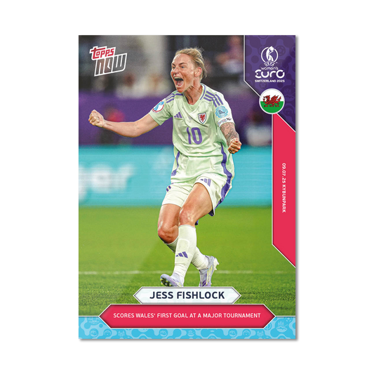 Jess Fishlock - UEFA Women’s EURO 2025™ Topps NOW®  - Card 13 - PR: 202