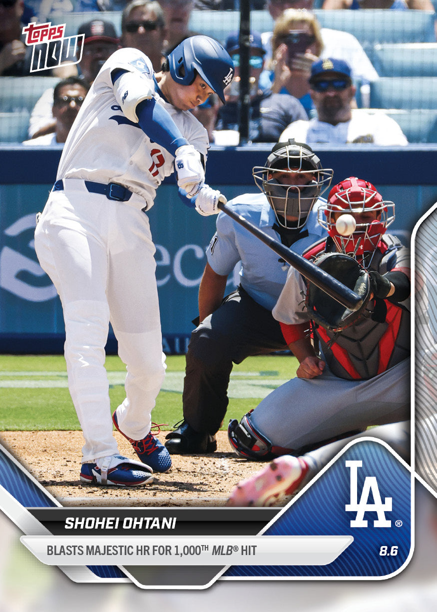Shohei Ohtani - 2025 MLB Topps NOW® - Card 527 - LOOK FOR AUTO - PR: 52589