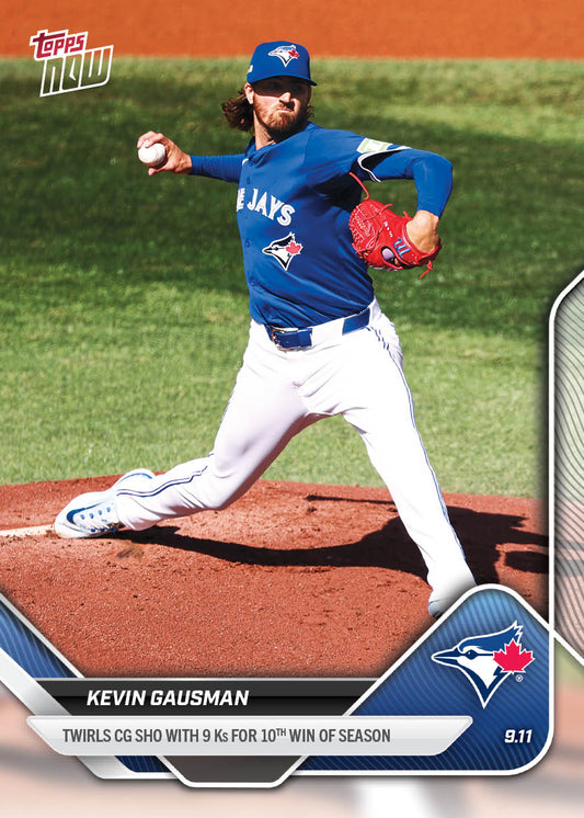 Kevin Gausman - 2025 MLB Topps NOW® - Card 693 - PR: 389