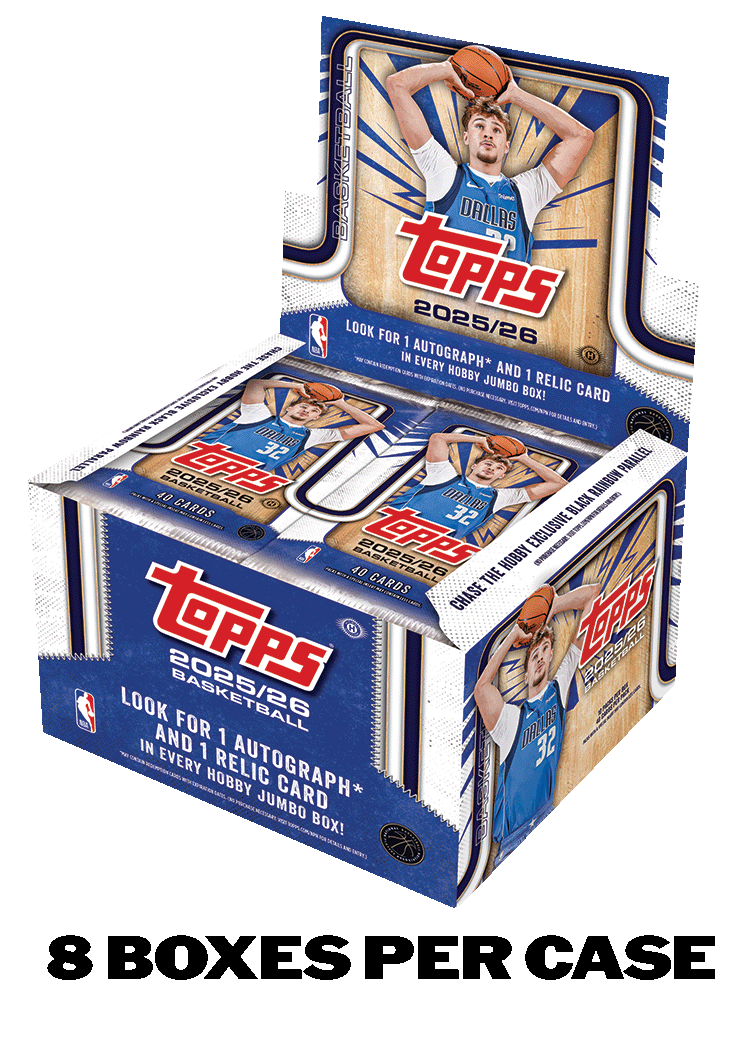 2025-26 Topps Basketball - Hobby Jumbo Box - Sealed Case