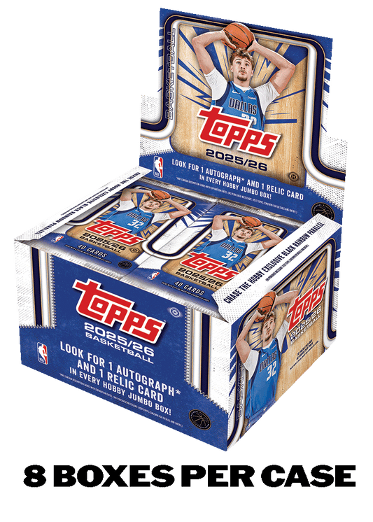 2025-26 Topps Basketball - Hobby Jumbo Box - Sealed Case