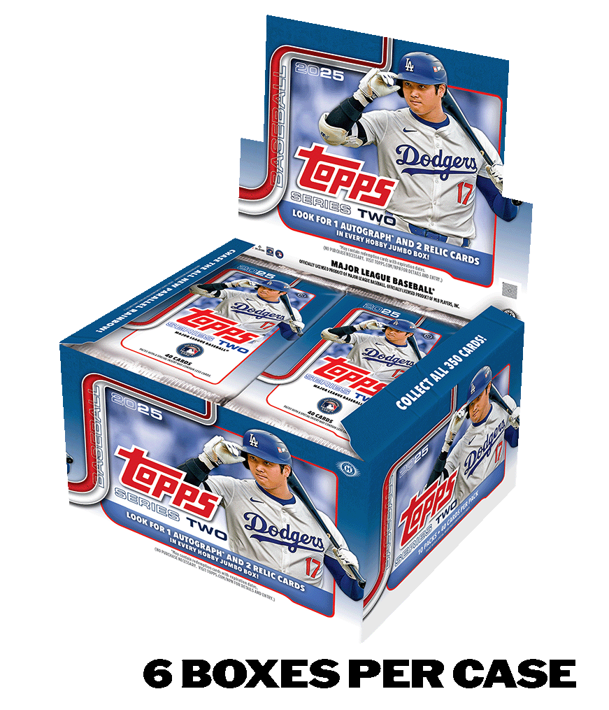 2025 Topps Baseball Series 2 - Hobby Jumbo - Sealed Case