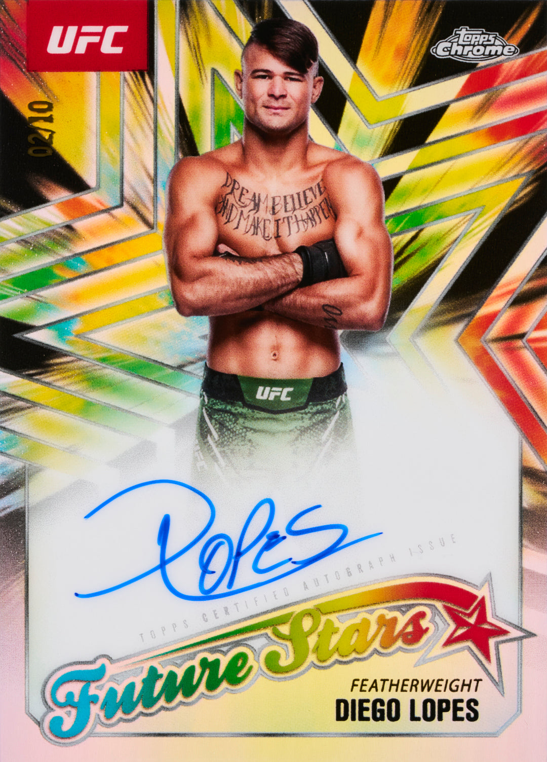 2025 Topps Chrome® UFC - Mega Box