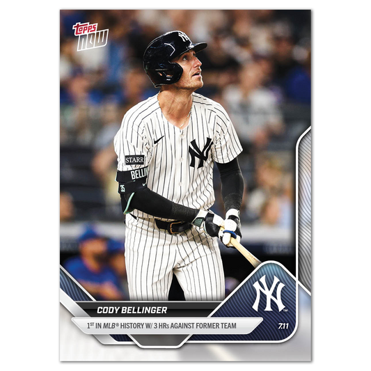 Cody Bellinger - 2025 MLB Topps NOW® - Card 412 - PR: 1327