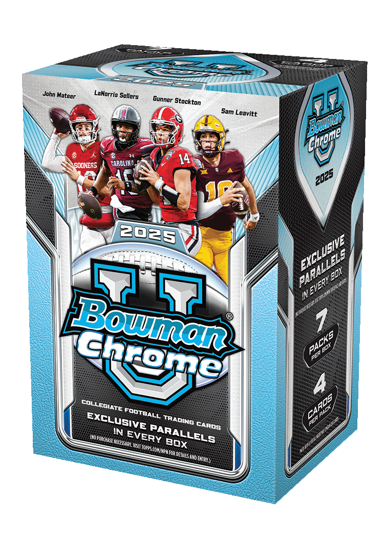 2025 Bowman University Chrome® Football - Value Box