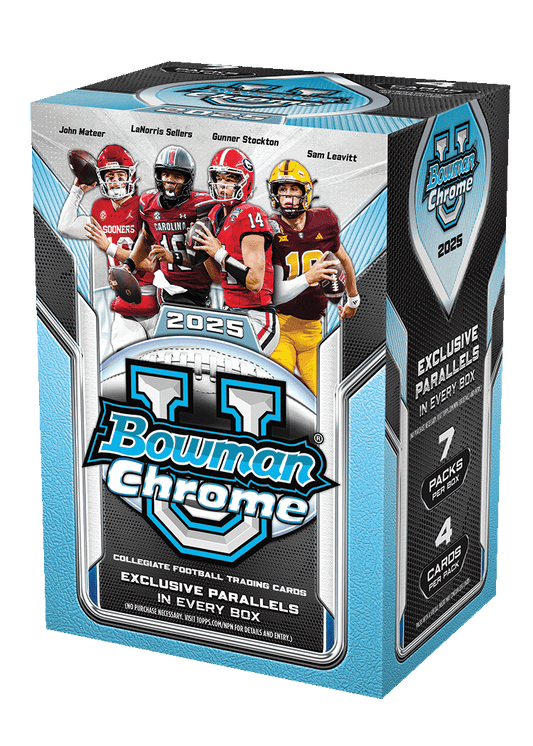 2025 Bowman University Chrome® Football - Value Box