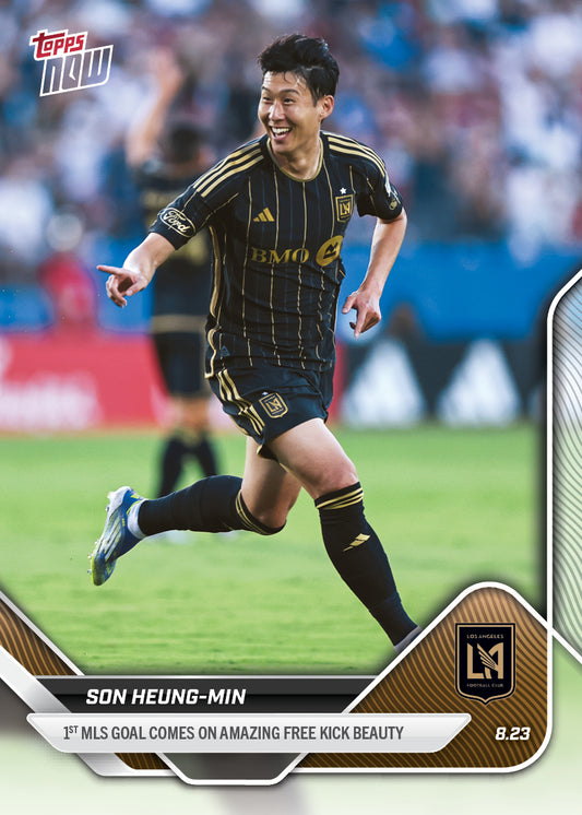 Son Heung-Min - 2025 MLS Topps NOW® - Card 80 - LOOK FOR AUTOS - PR: 3531