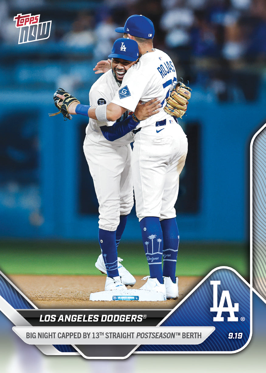 Los Angeles Dodgers - 2025 MLB Topps NOW® - Card 735 - PR: 1355
