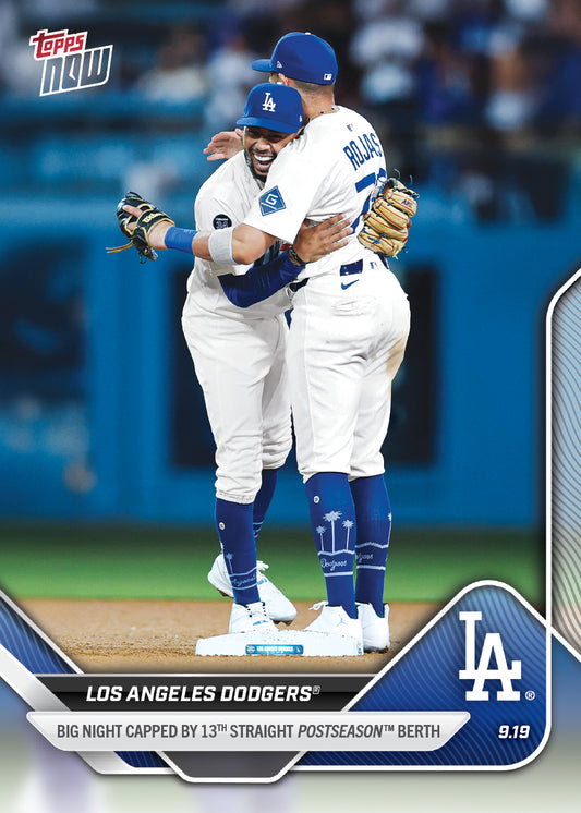Los Angeles Dodgers - 2025 MLB Topps NOW® - Card 735 - PR: 1355