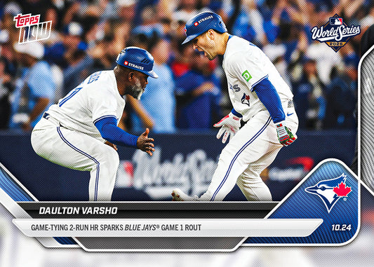 Daulton Varsho - 2025 MLB Topps NOW® - Card 896 - PR: 847