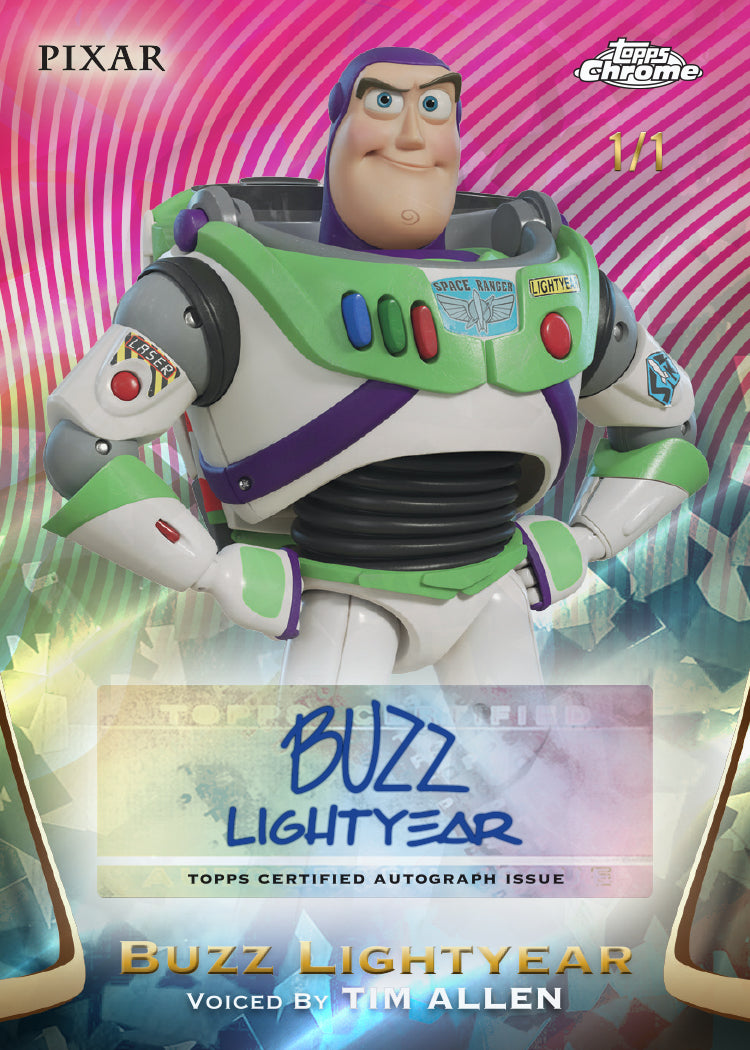 2025 Topps Chrome® Disney - Sapphire Edition - Hobby Box - Sealed Case