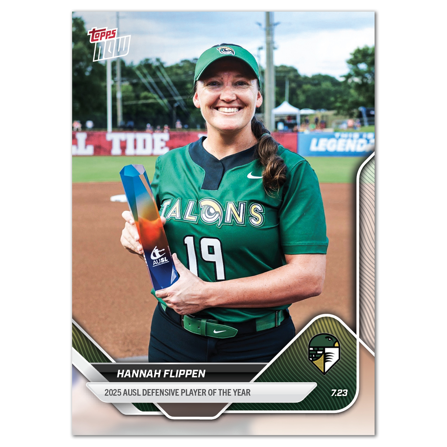 Hannah Flippen - 2025 AUSL Topps NOW® - Card 27 - LOOK FOR AUTOS - PR: 770