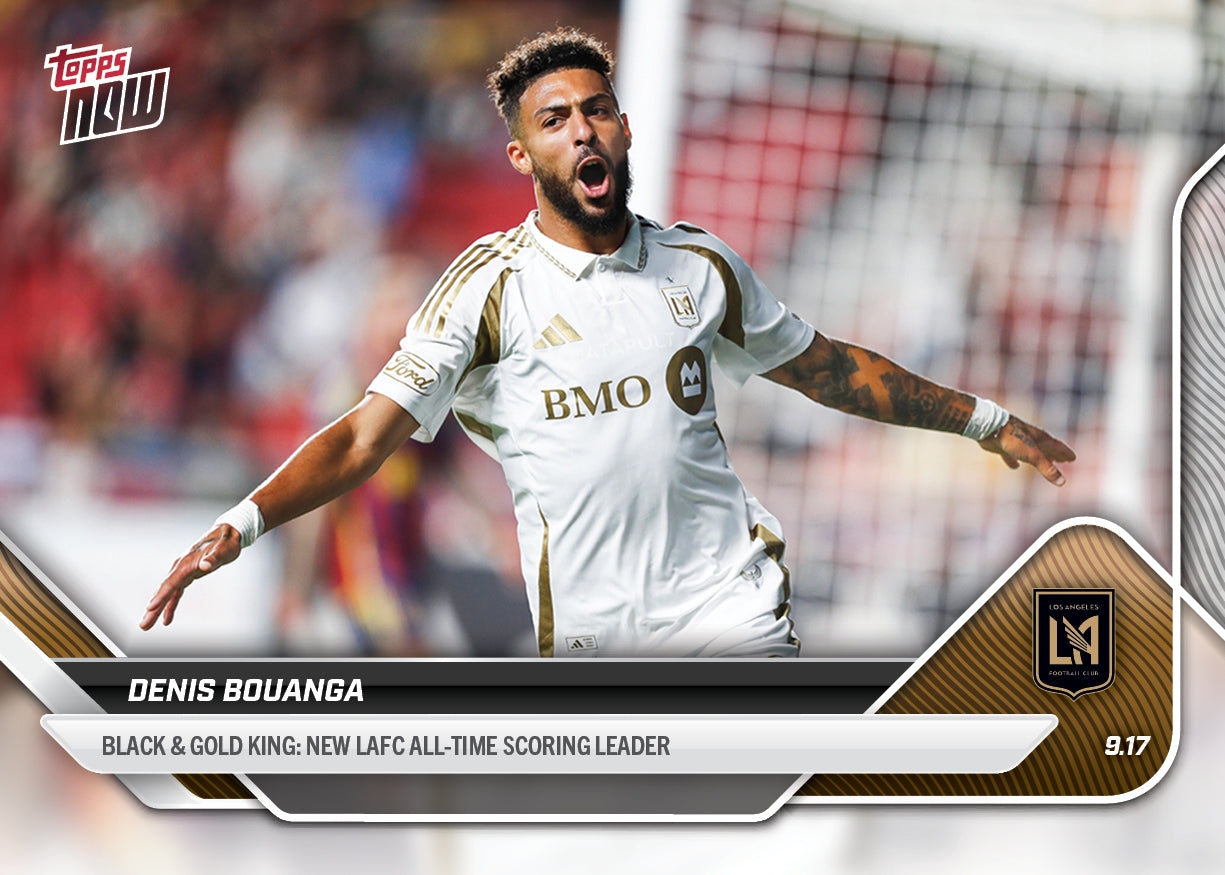 Denis Bouanga - 2025 MLS Topps NOW® - Card 96 - PR: 396
