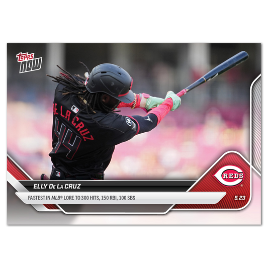 Elly De La Cruz - 2025 MLB Topps NOW® - Card 208 - PR: 2068