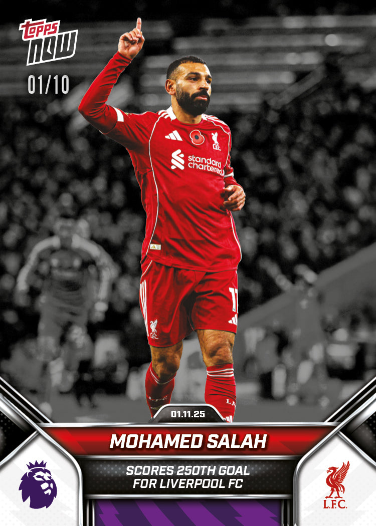Mohamed Salah - 2025-26 Premier League Topps NOW® - Card 46