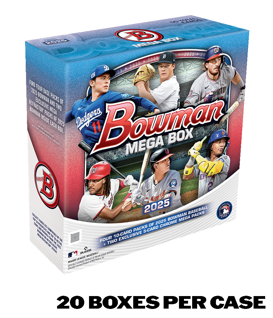 2025 Bowman Mega Box Baseball - Hobby Box - Sealed Case