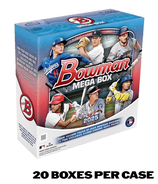 2025 Bowman Mega Box Baseball - Hobby Box - Sealed Case