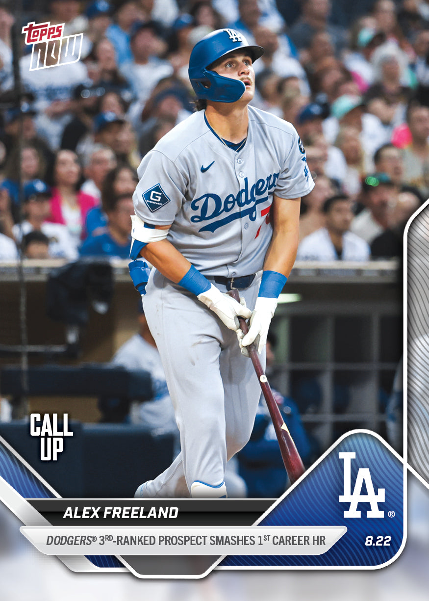 Alex Freeland - 2025 MLB Topps NOW® - Card 594 - PR: 1277