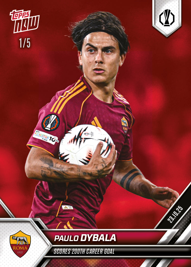 Paulo Dybala - 2025-26 UEL Topps NOW® - Card 6