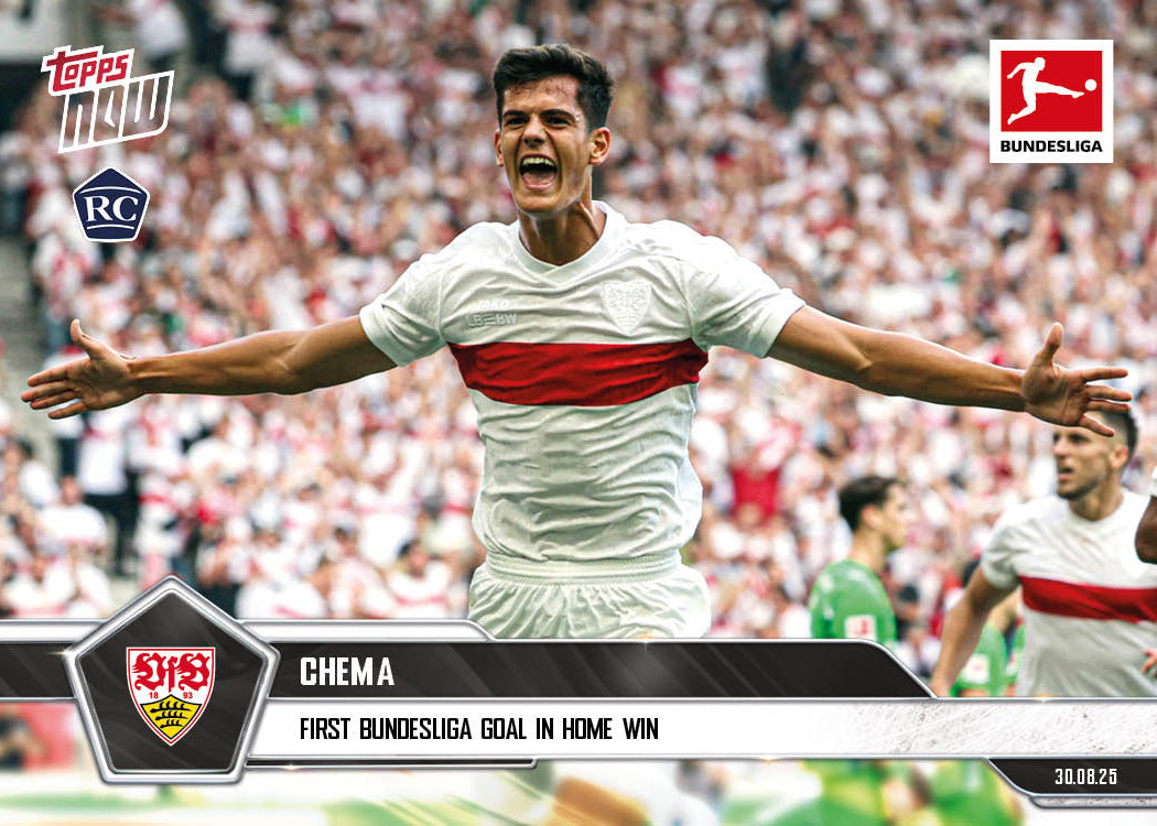 Chema Andrés - 2025-26 Bundesliga Topps NOW® - Card 12 - PR: 535