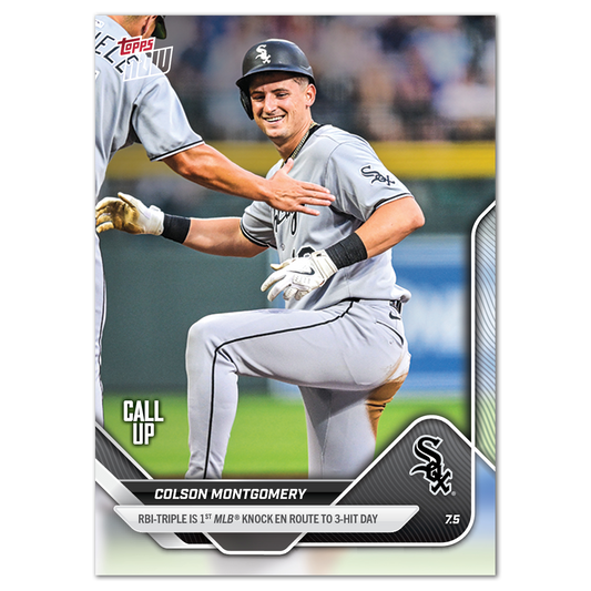 Colson Montgomery - 2025 MLB Topps NOW® - Card 391  - PR: 1182