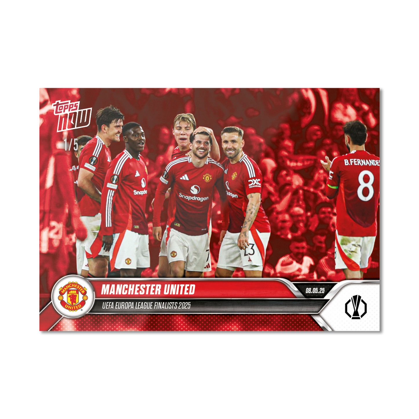 Manchester United - 2024-25 UEL Topps NOW® Card 31
