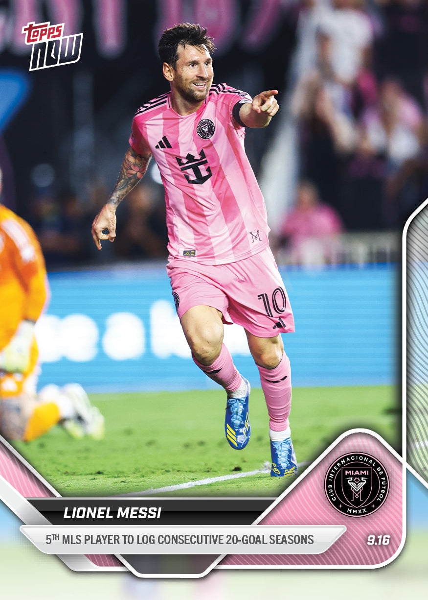 Lionel Messi - 2025 MLS Topps NOW® - Card 94 - PR: 2459