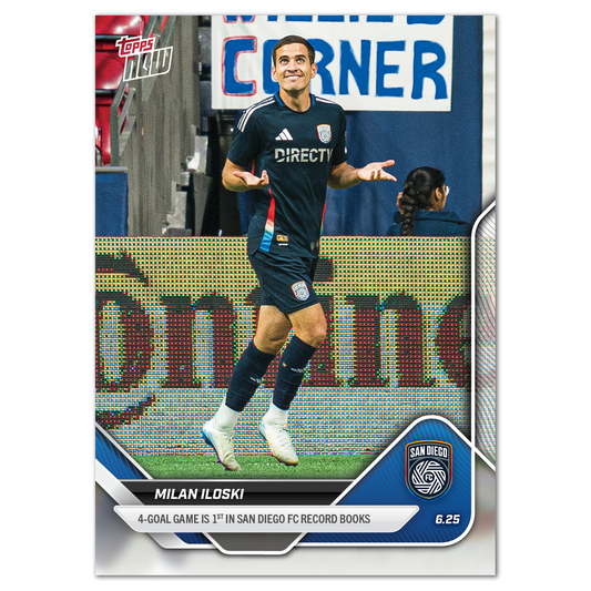 Milan Iloski - 2025 MLS Topps NOW® - Card 55 - PR: 703