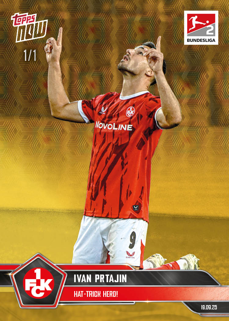 Ivan Prtajin - 2025-26 Bundesliga Topps NOW® - Card 23 - PR: 305