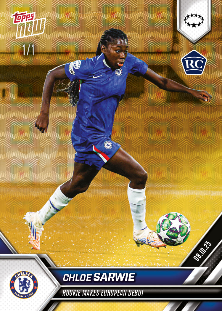 Chloe Sarwie - 2025-26 UWCL Topps NOW® - Card 2
