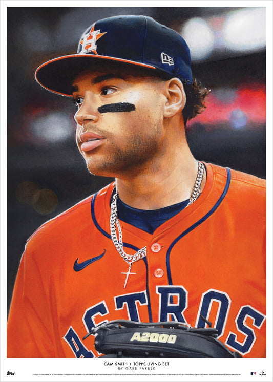 Topps Living Set Fine Art Print #856 - Cam Smith