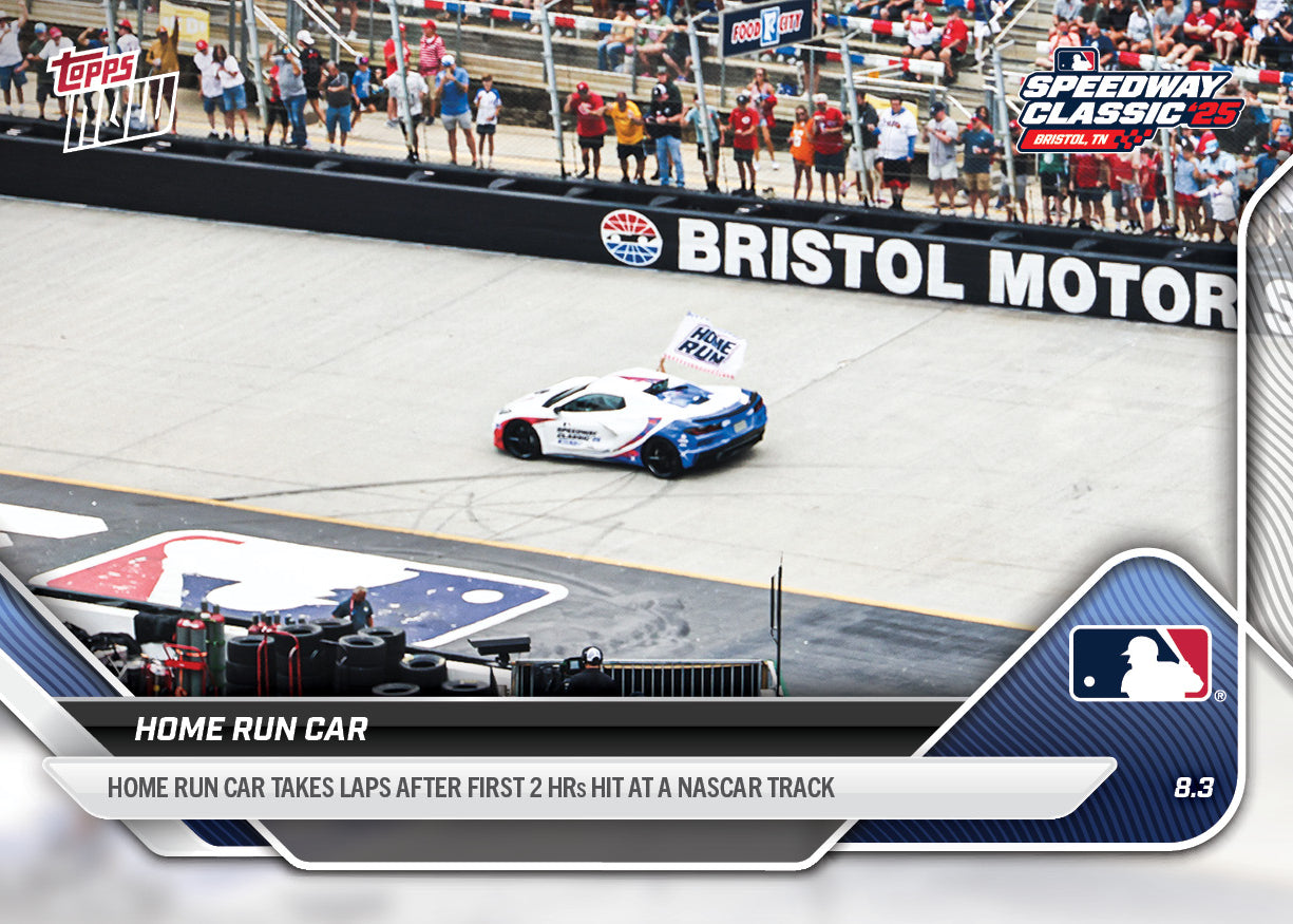 Home Run Car - 2025 MLB Topps NOW® - Card 507 - LOOK FOR RELICS - PR: 1975