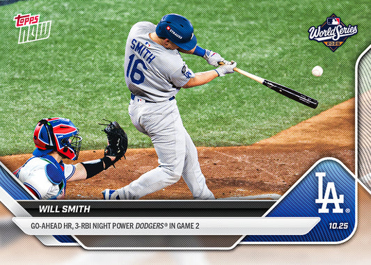 Will Smith - 2025 MLB Topps NOW® - Card 899 - PR: 1947