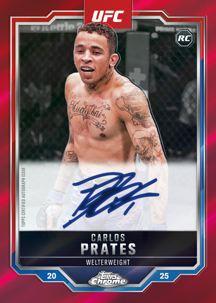 2025 Topps Chrome® UFC - Mega Box - Sealed Case