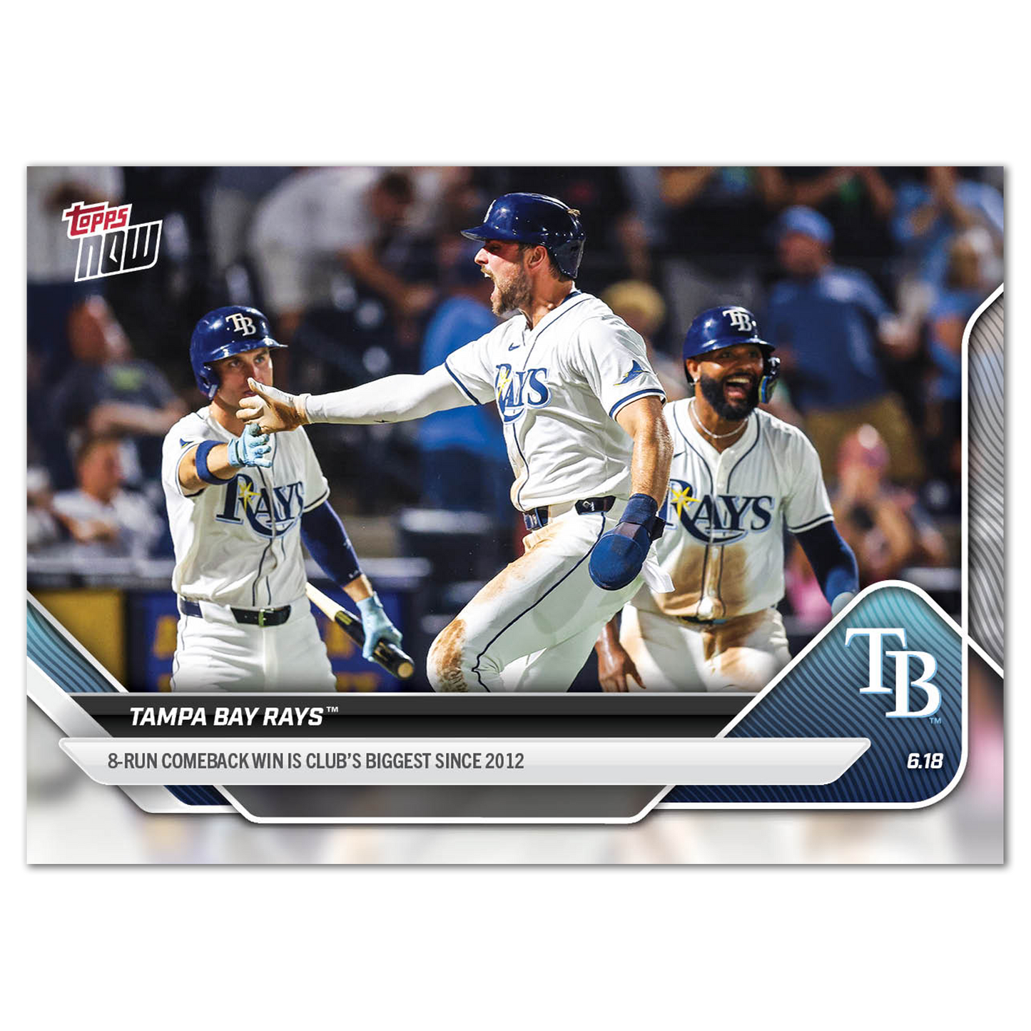 Tampa Bay Rays™ - 2025 MLB Topps NOW® - Card 316 - PR: 307