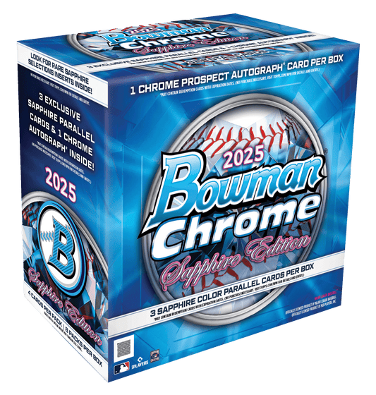 2025 Bowman Chrome® Sapphire Baseball - Hobby Box