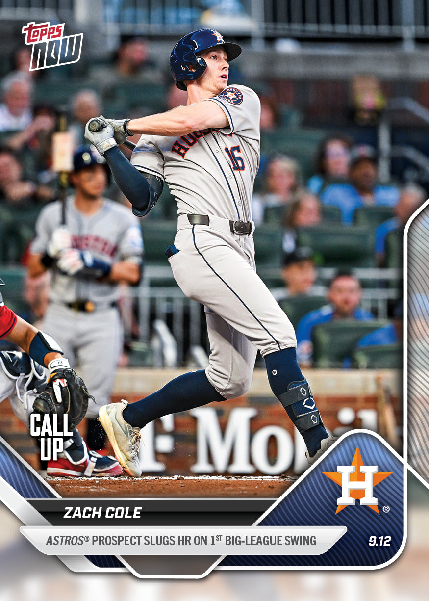 Zach Cole - 2025 MLB Topps NOW® - Card 698 - PR: 2198