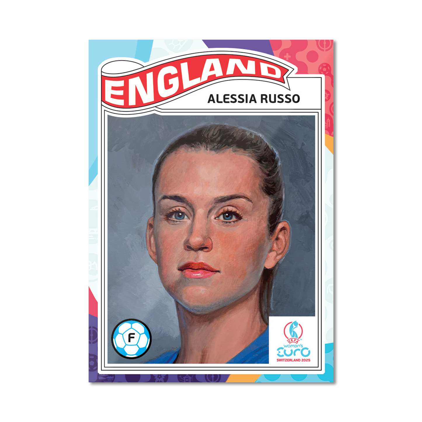 Alessia Russo - UEFA Women’s EURO 2025™ Living Set® - Card 5 - PR: 436