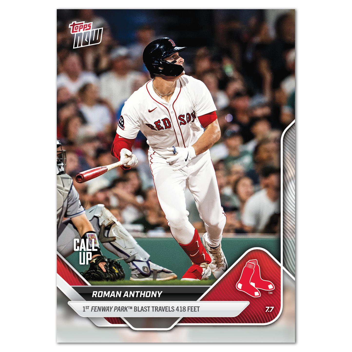 Roman Anthony - 2025 MLB Topps NOW® - Card 396 - PR: 2031