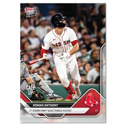 Roman Anthony - 2025 MLB Topps NOW® - Card 396 - PR: 2031
