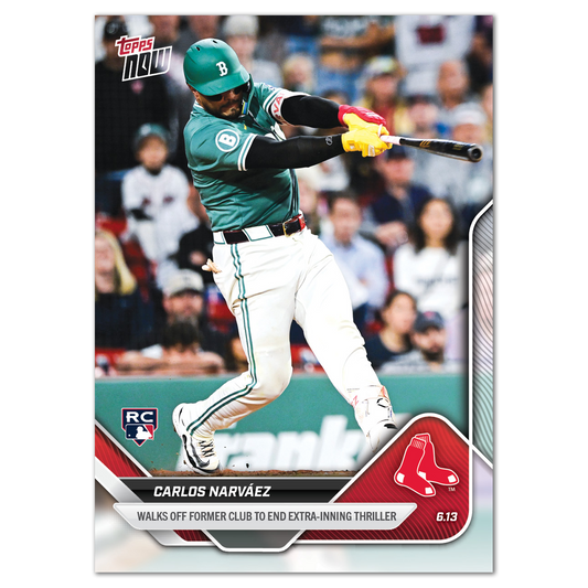 Carlos Narváez - 2025 MLB Topps NOW® - Card 294 - PR: 1009