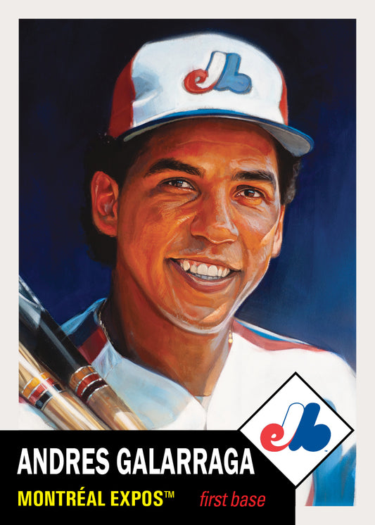 Andres Galarraga - 2025 MLB Living Set® - Card 862 - PR: 1239