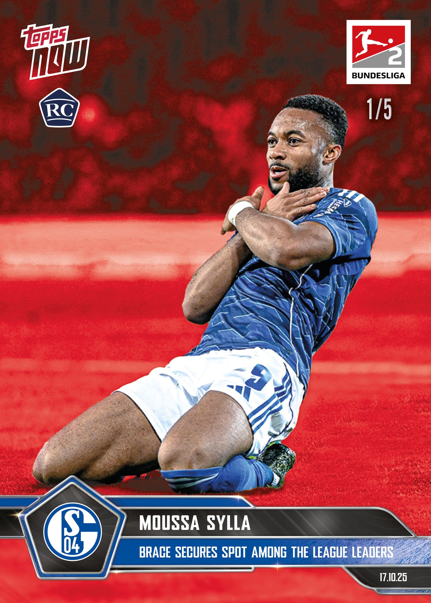 Moussa Sylla - 2025-26 Bundesliga Topps NOW® - Card 41 - PR: 489