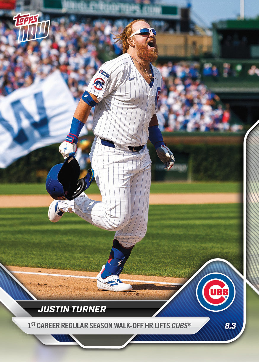 Justin Turner - 2025 MLB Topps NOW® - Card 510 - PR: 867