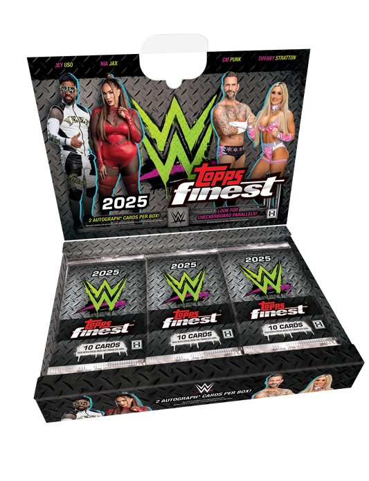 2025 Topps Finest WWE - Hobby Box